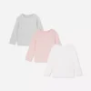 0-36 meses | Paquete de 3 camisas de manga larga
