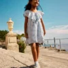 1,5-12 años | Vestido tipo smock con bordado floral de The Edit