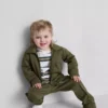1,5-8 años | Conjunto de chamarra con cremallera y pantalones de chándal