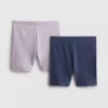 1,5-8 años | Paquete de 2 pantalones cortos de ciclismo acanalados