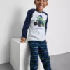 1,5-8 años | pijama de felpa con estampado de dinosaurios