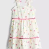 1,5-8 años | vestido con textura arrugada