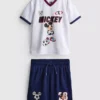 1,5-9 años | Conjunto de camiseta y pantalones cortos de fútbol de Minnie Mouse de Disney