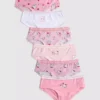 3-15 años | Paquete de 6 calzoncillos de talle bajo de Hello Kitty