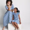 7-15 años | blusa a rayas fruncida