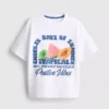 7-15 años | Camisa con estampado de frutas y textura