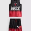 7-15 años | Conjunto de malla de los Chicago Bulls de la NBA