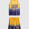7-15 años | Conjunto deportivo de malla de los Lakers de Los Ángeles de la NBA