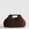 Bolso de mano tejido