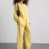 Camisas clásicas de mezcla de algodón con botones