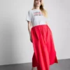 Camiseta de algodón con eslogan «El diablo viste de Prada»