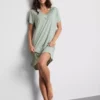 Camiseta de dormir holgada con alto contenido de modal