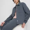 Chaqueta con cuello de piqué de The Edit