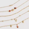 Collares de amistad con iniciales