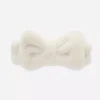 Diadema de felpa con moño