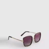 Gafas de sol cuadradas de gran tamaño