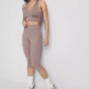 Leggings capri deportivos de cintura alta
