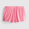 Pantalones cortos de pijama de punto calado