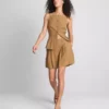 Pantalones cortos plisados de Paula Echevarría