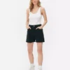 Pantalones cortos tipo «mom» de mezclilla