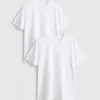 Paquete de 2 camisas de cuello redondo