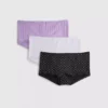 Paquete de 3 mini shorts sin costuras