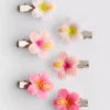 Paquete de 6 pinzas para el cabello con motivos florales