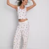 Pijamas sin mangas estampados de Winnie the Pooh de Disney, con alto contenido de algodón