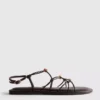 Sandalias de tiras con cuentas