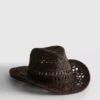 Sombrero de vaquero tejido