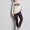 Sudadera oversize con alto contenido de algodón para correr