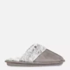 Zapatillas de casa tipo mule de felpa