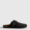 Zapatillas de casa tipo mules de punta cerrada