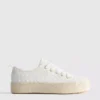 Zapatillas de lona con suela plana de yute