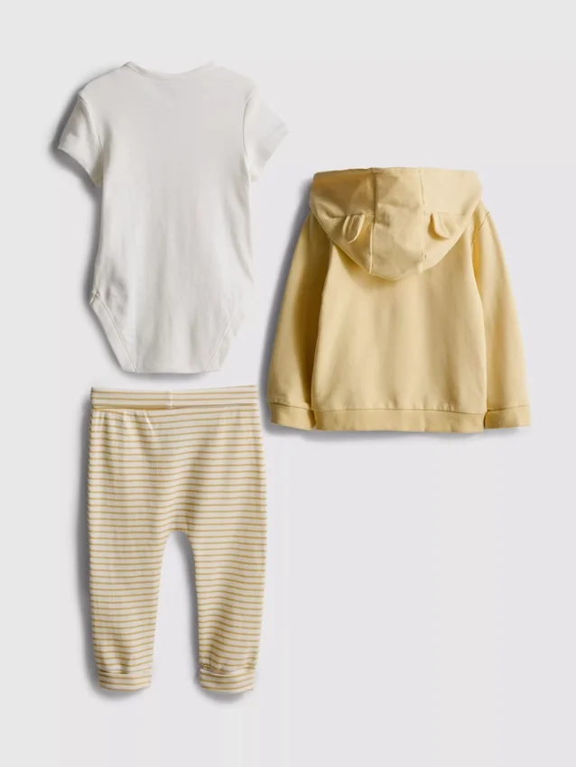 0-18 meses | Conjunto de 3 piezas de ropa para recién nacidos de Winnie the Pooh de Disney