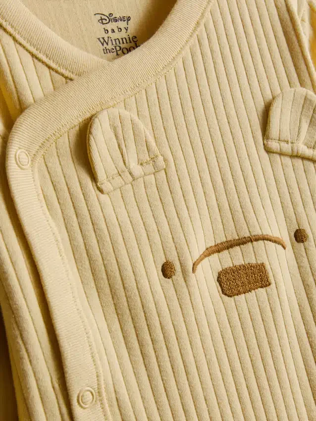 0-18 meses | Conjunto de 3 piezas de ropa para recién nacidos «Winnie the Pooh» de Disney con espacio para crecer