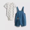 0-18 meses | Conjunto de body y overol de Paddington Bear para recién nacidos
