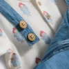 0-18 meses | Conjunto de body y overol de Paddington Bear para recién nacidos