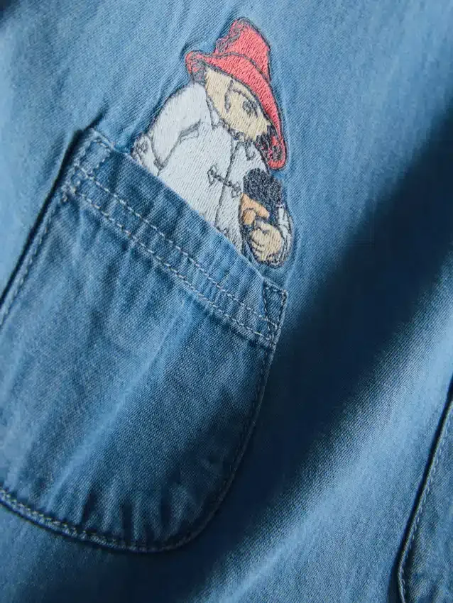 0-18 meses | Conjunto de body y overol de Paddington Bear para recién nacidos