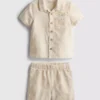 0-18 meses | Conjunto de camisas y pantalones cortos de «El Rey León» de Disney para recién nacidos