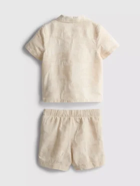 0-18 meses | Conjunto de camisas y pantalones cortos de «El Rey León» de Disney para recién nacidos