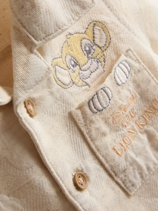 0-18 meses | Conjunto de camisas y pantalones cortos de «El Rey León» de Disney para recién nacidos