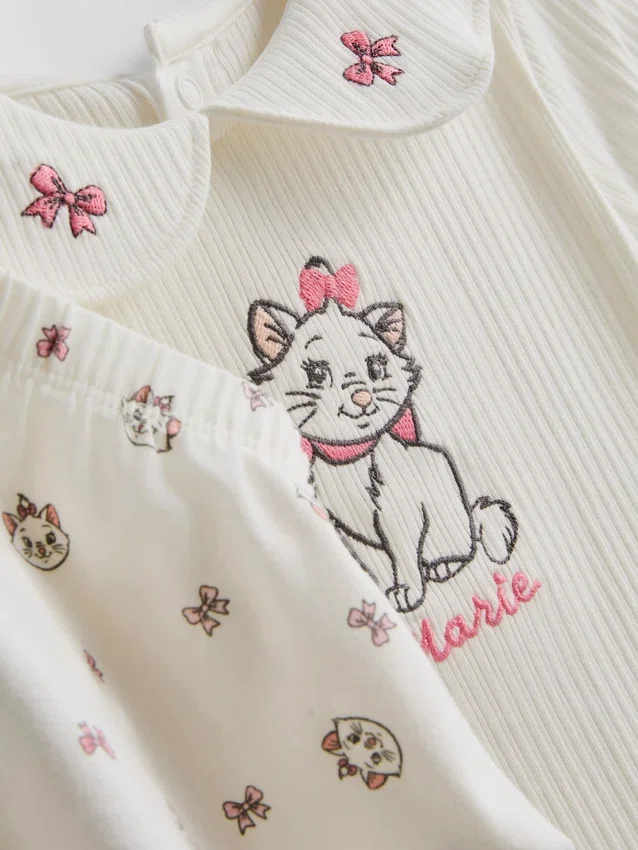 0-18 meses | Conjunto para recién nacidos con body y bombachos de Marie, de «Los aristogatos» de Disney