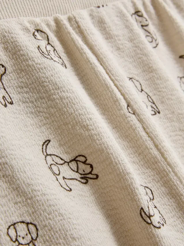 0-18 meses | Conjunto para recién nacidos con sudadera y pantalones de chándal con diseño de perro