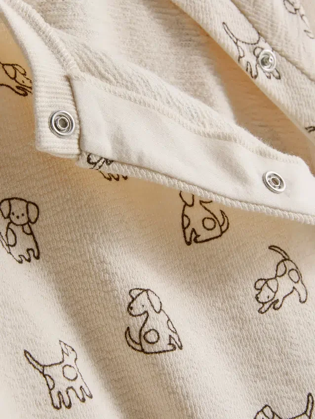 0-18 meses | Conjunto para recién nacidos con sudadera y pantalones de chándal con diseño de perro