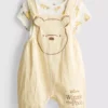 0-18 meses | Conjunto para recién nacidos de Disney con body y overol de Winnie the Pooh