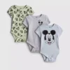 0-18 meses | Paquete de 3 bodies para recién nacidos «Room to Grow» de Mickey Mouse y Donald Duck de Disney