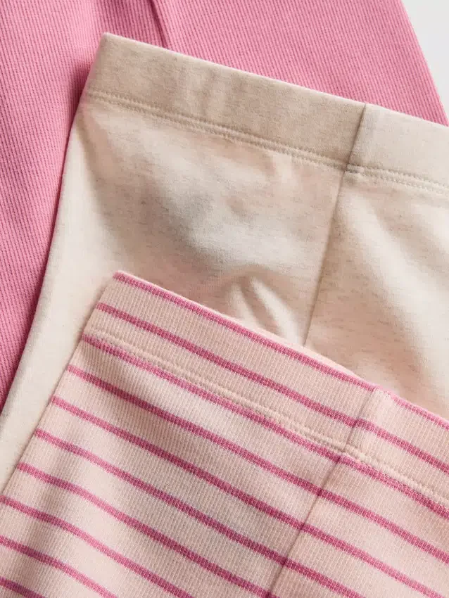 0-18 meses | Paquete de 3 leggings para recién nacidos