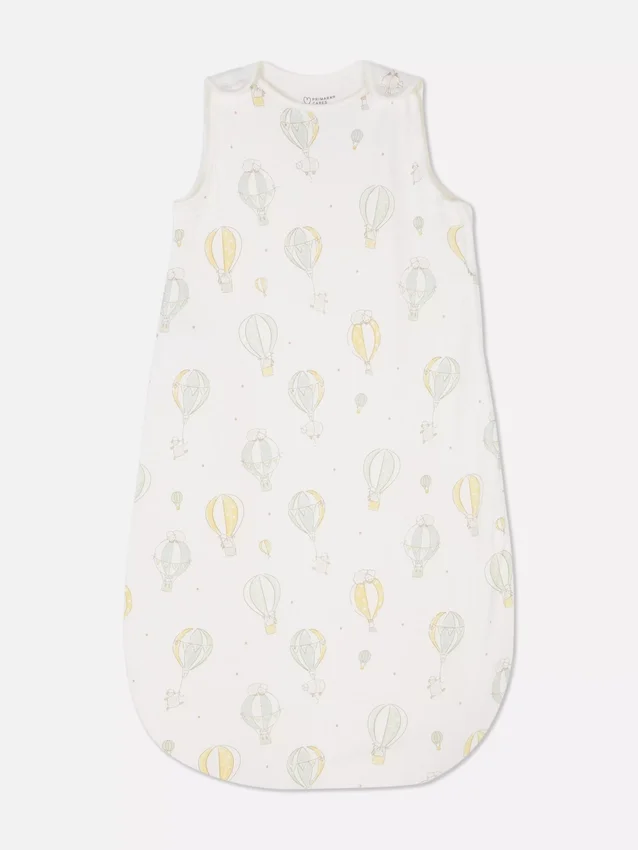 0-18 meses | Saco de dormir para bebé con diseño de globo aerostático, 1,5 tog