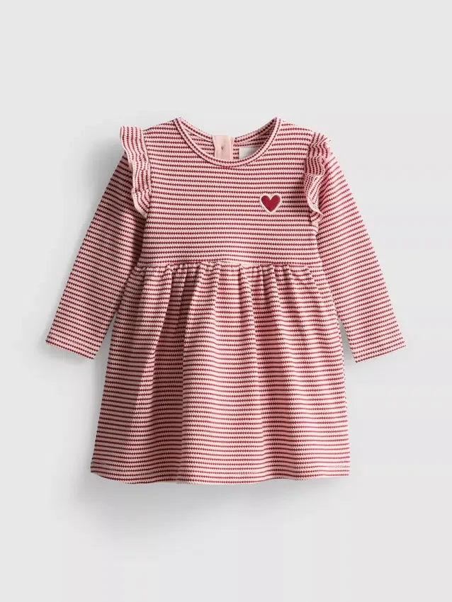 0-18 meses | Vestido con volantes para recién nacidos